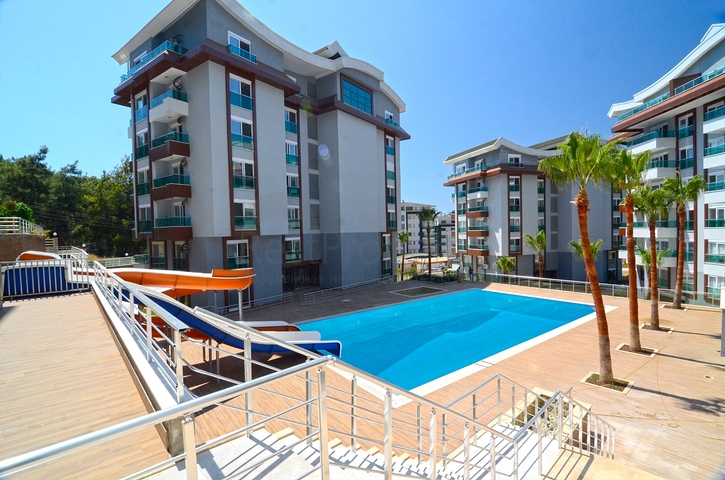 اطلالة مفتوحة على الغابة - شقة 2 غرفة وصالة - ضمن مجمع حديث -في كارجي جاك / الانيا 