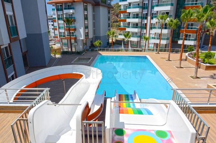 اطلالة مفتوحة على الغابة - شقة 2 غرفة وصالة - ضمن مجمع حديث -في كارجي جاك / الانيا 