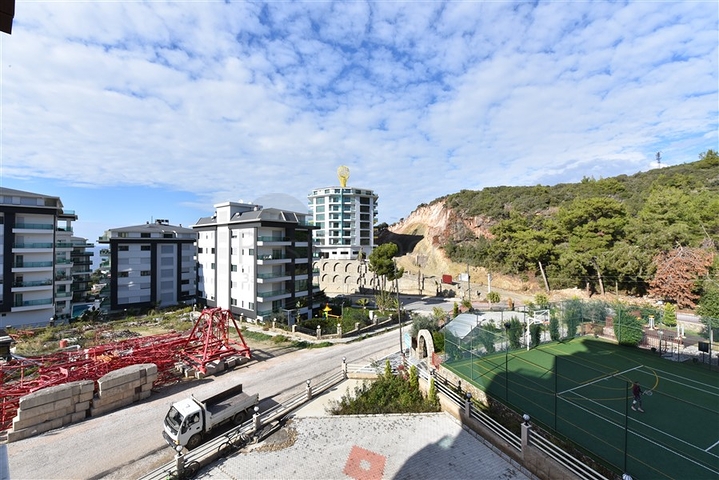 اطلالة مفتوحة على الغابة - شقة 2 غرفة وصالة - ضمن مجمع حديث -في كارجي جاك / الانيا 