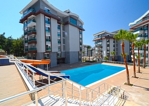 اطلالة مفتوحة على الغابة - شقة 2 غرفة وصالة - ضمن مجمع حديث -في كارجي جاك / الانيا 