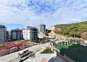 اطلالة مفتوحة على الغابة - شقة 2 غرفة وصالة - ضمن مجمع حديث -في كارجي جاك / الانيا 