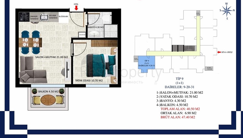 بالتقسيط - مجمع قيد الانشاء في اوبا / الانيا 