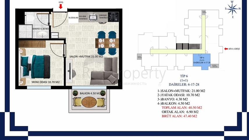 بالتقسيط - مجمع قيد الانشاء في اوبا / الانيا 
