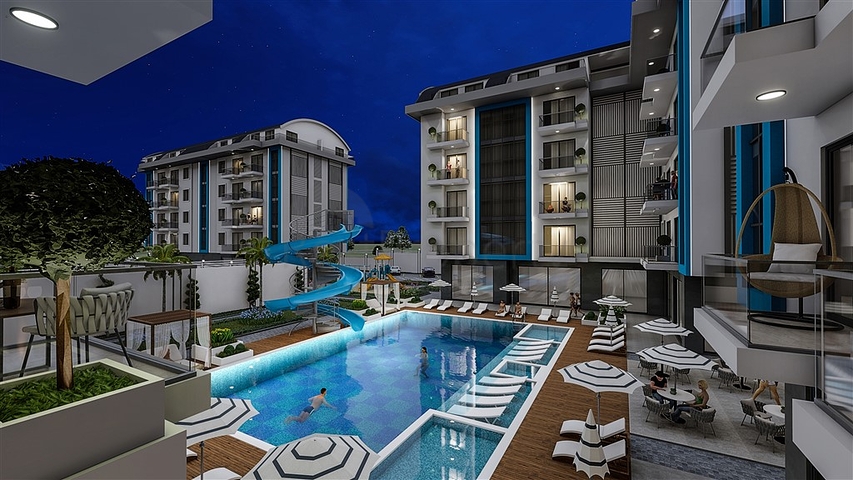 بالتقسيط - مجمع قيد الانشاء في اوبا / الانيا 