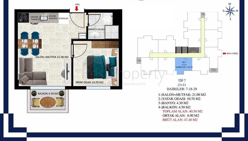بالتقسيط - مجمع قيد الانشاء في اوبا / الانيا 