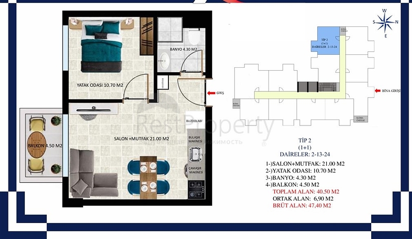 بالتقسيط - مجمع قيد الانشاء في اوبا / الانيا 
