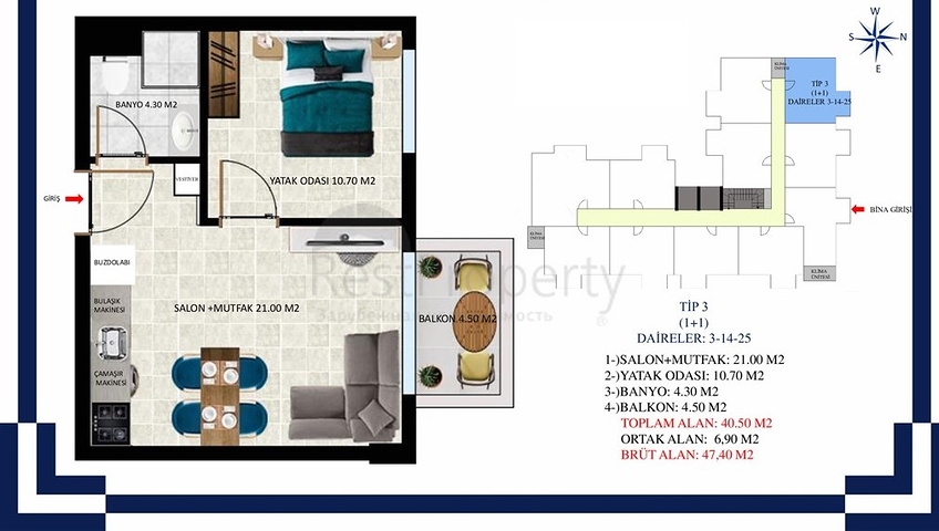 بالتقسيط - مجمع قيد الانشاء في اوبا / الانيا 