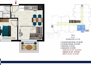 بالتقسيط - مجمع قيد الانشاء في اوبا / الانيا 