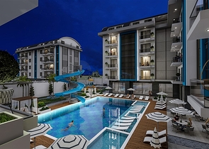 بالتقسيط - مجمع قيد الانشاء في اوبا / الانيا 