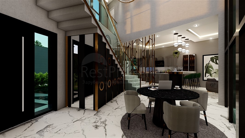 فيلا قيد الانشاء - تصميم عصري حديث - في كارجي جاك / الانيا 