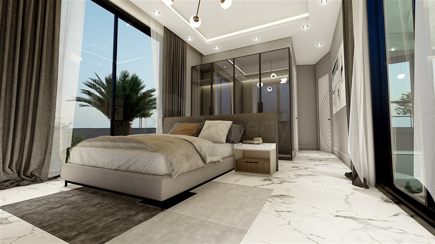 فيلا قيد الانشاء - تصميم عصري حديث - في كارجي جاك / الانيا 