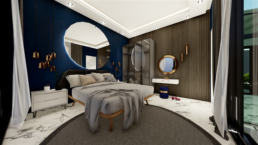 فيلا قيد الانشاء - تصميم عصري حديث - في كارجي جاك / الانيا 