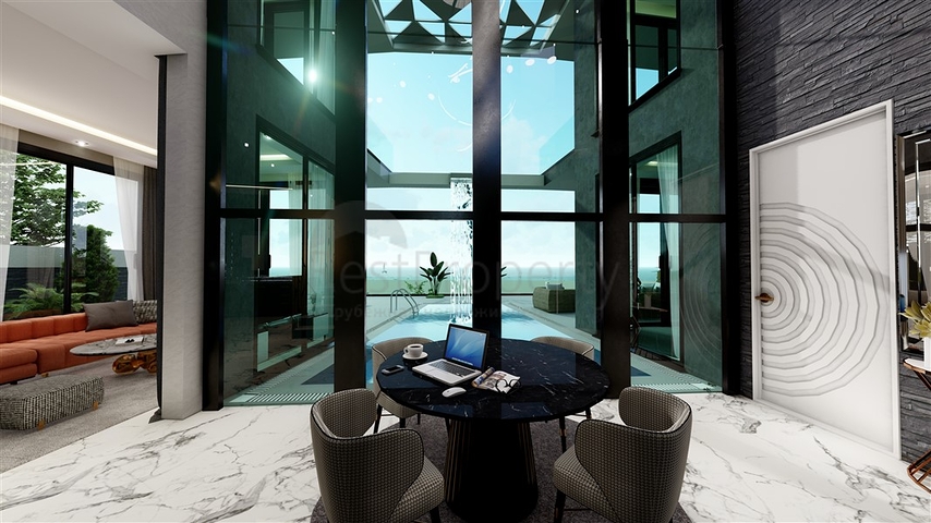 فيلا قيد الانشاء - تصميم عصري حديث - في كارجي جاك / الانيا 