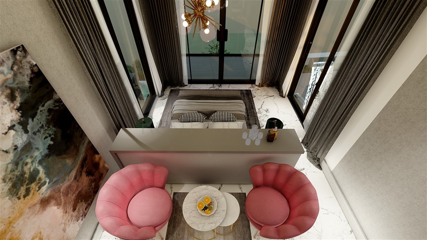 فيلا قيد الانشاء - تصميم عصري حديث - في كارجي جاك / الانيا 