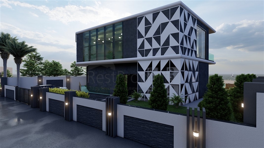 فيلا قيد الانشاء - تصميم عصري حديث - في كارجي جاك / الانيا 