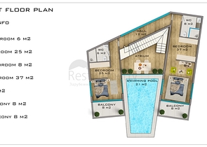 فيلا قيد الانشاء - تصميم عصري حديث - في كارجي جاك / الانيا 
