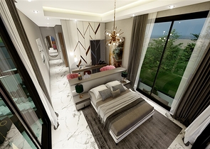 فيلا قيد الانشاء - تصميم عصري حديث - في كارجي جاك / الانيا 