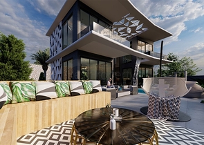 فيلا قيد الانشاء - تصميم عصري حديث - في كارجي جاك / الانيا 