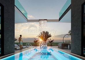 فيلا قيد الانشاء - تصميم عصري حديث - في كارجي جاك / الانيا 