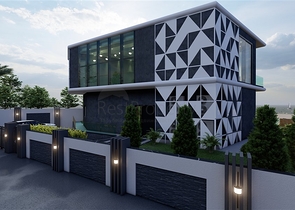 فيلا قيد الانشاء - تصميم عصري حديث - في كارجي جاك / الانيا 