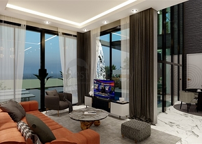 فيلا قيد الانشاء - تصميم عصري حديث - في كارجي جاك / الانيا 