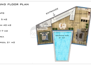 فيلا قيد الانشاء - تصميم عصري حديث - في كارجي جاك / الانيا 