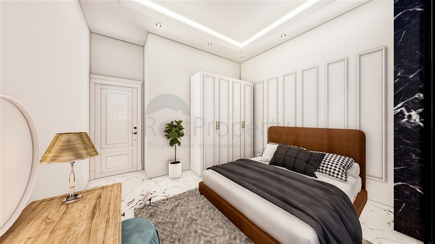 مناسبة للحصول على الجنسية - اطلالة بحر -فيلا فاخرة بتصميم حديث- قيد الانشاء - في كارجي جاك / الانيا