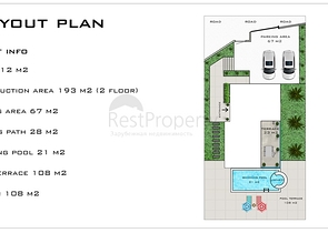 مناسبة للحصول على الجنسية - اطلالة بحر -فيلا فاخرة بتصميم حديث- قيد الانشاء - في كارجي جاك / الانيا