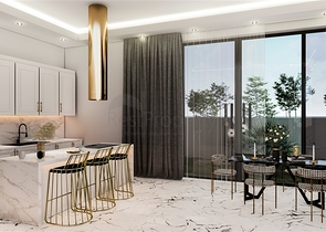 مناسبة للحصول على الجنسية - اطلالة بحر -فيلا فاخرة بتصميم حديث- قيد الانشاء - في كارجي جاك / الانيا