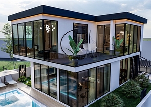 مناسبة للحصول على الجنسية - اطلالة بحر -فيلا فاخرة بتصميم حديث- قيد الانشاء - في كارجي جاك / الانيا