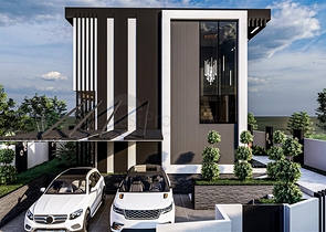 مناسبة للحصول على الجنسية - اطلالة بحر -فيلا فاخرة بتصميم حديث- قيد الانشاء - في كارجي جاك / الانيا