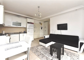 شقة غرفة وصالة -مفروشة - في منطقة جيكجلي / الانيا 