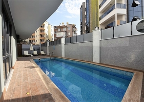 دوبلكس 2 غرفة وصالة -حديثة - في مركز الانيا 