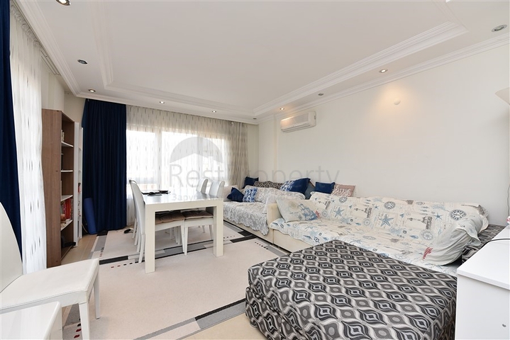 اطلالة بحر وقلعة -شقة غرفتين وصالة في منطقة اوبا / الانيا 