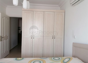 اطلالة بحر وقلعة -شقة غرفتين وصالة في منطقة اوبا / الانيا 