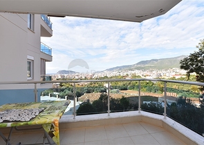 اطلالة بحر وقلعة -شقة غرفتين وصالة في منطقة اوبا / الانيا 