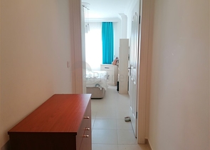 اطلالة بحر وقلعة -شقة غرفتين وصالة في منطقة اوبا / الانيا 