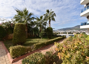 اطلالة بحر وقلعة -شقة غرفتين وصالة في منطقة اوبا / الانيا 