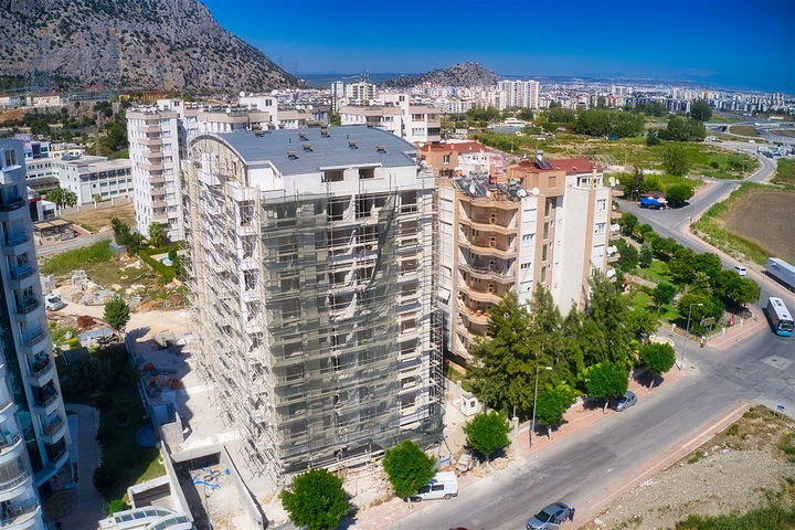 شقق 1 + 1 ، 2 + 1 ، 3 + 1 في منزل مريح في أنطاليا