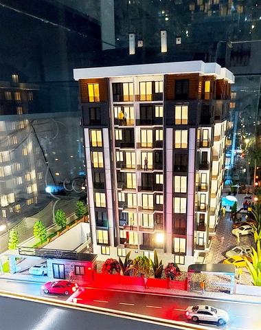 شقق 1 + 1 ، 2 + 1 ، 3 + 1 في منزل مريح في أنطاليا