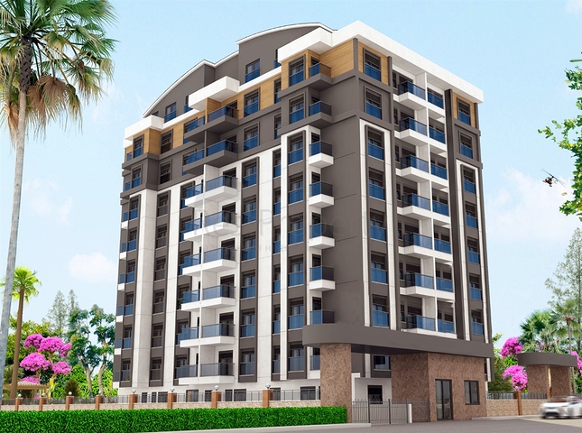 شقق 1 + 1 ، 2 + 1 ، 3 + 1 في منزل مريح في أنطاليا