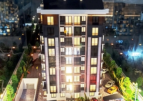 شقق 1 + 1 ، 2 + 1 ، 3 + 1 في منزل مريح في أنطاليا