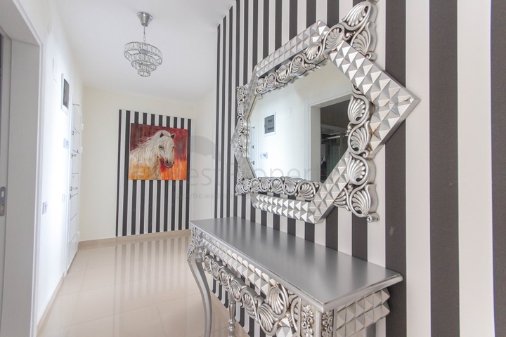 اطلالة بحر - مجمع فاخر - شقة غرفتين وصالة مفروشة - في كارجي جاك / الانيا 