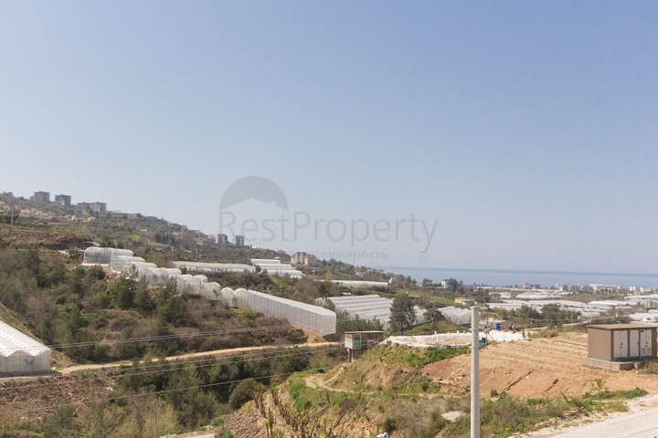 اطلالة بحر - مجمع فاخر - شقة غرفتين وصالة مفروشة - في كارجي جاك / الانيا 