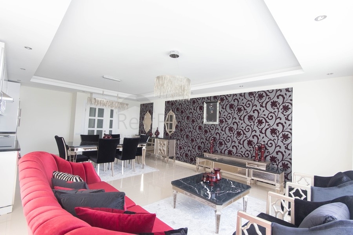 اطلالة بحر - مجمع فاخر - شقة غرفتين وصالة مفروشة - في كارجي جاك / الانيا 