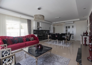 اطلالة بحر - مجمع فاخر - شقة غرفتين وصالة مفروشة - في كارجي جاك / الانيا 