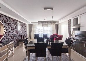 اطلالة بحر - مجمع فاخر - شقة غرفتين وصالة مفروشة - في كارجي جاك / الانيا 