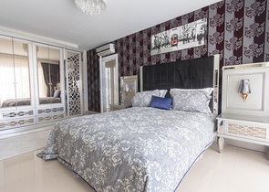 اطلالة بحر - مجمع فاخر - شقة غرفتين وصالة مفروشة - في كارجي جاك / الانيا 