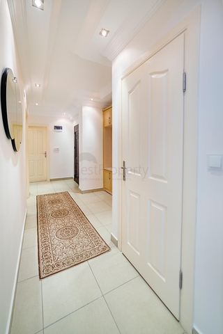 اطلالة مفتوحة -شقة غرفتين وصالة مع الاثاث - ضمن مجمع - في مهموتلار / الانيا 