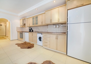 اطلالة مفتوحة -شقة غرفتين وصالة مع الاثاث - ضمن مجمع - في مهموتلار / الانيا 